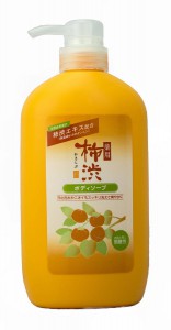 Жидкое антибактериальное мыло для тела с экстрактом хурмы и гиалуроновой кислотой Kakishibu Medicated Body Soap, KUMANO  600 мл