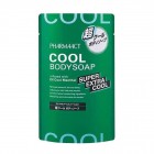 Экстра охлаждающий гель для душа для мужчин Pharmaact Super Extra Cool Body Soap с ментолом, KUMANO 350 мл (запасной блок) Экстра охлаждающий гель для душа для мужчин Pharmaact Super Extra Cool Body Soap с ментолом, KUMANO 350 мл (запасной блок)
