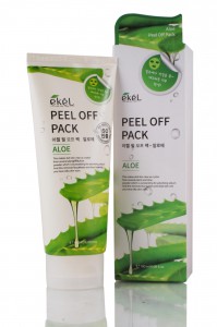 Увлажняющая и успокаивающая маска-пленка с экстрактом алоэ Peel Off Pack Aloe, EKEL 180 мл