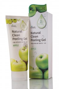 Очищающий пилинг-скатка с экстрактом зеленого яблока Apple Natural Clean Peeling Gel, EKEL   180 мл