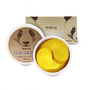 Гидрогелевые патчи для век с коллоидным золотом и омолаживающим клеточным фактором Byanig Gold&EGF Hydrogel Eye&Spot Patch, WHITE COSPHARM   60 шт