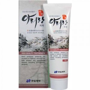 Зубная паста отбеливающая Arirang Whitening Toothpaste, HANIL CHEMICAL   150 г