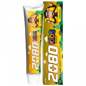 Детская зубная паста со вкусом банана Dental Clinic 2080 Kids Banana Toothpaste, KERASYS   80 г
