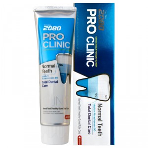 Зубная паста с мятным вкусом Профессиональная Защита Pro Clinic Normal Teeth, KERASYS   125 г