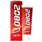 Зубная паста с мятным вкусом для защиты от образования налета Dental Clinic 2080 Advance Red, KERASYS Корея 120 г Зубная паста с мятным вкусом для защиты от образования налета Dental Clinic 2080 Advance Red, KERASYS Корея 120 г