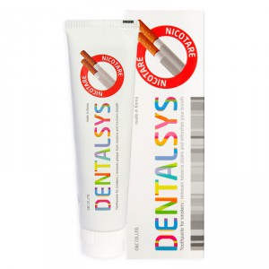 Зубная паста для удаления никотинового налета и запаха табака Dental Clinic 2080 Dentalsys Nicotare, KERASYS   130 г