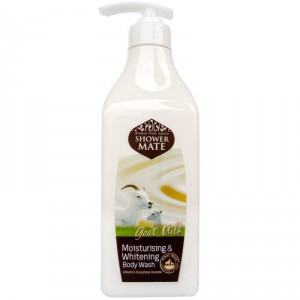 Увлажняющий гель для душа с козьим молоком Shower Mate Body Wash Moisturising & Whitening Goal Milk, KERASYS   550 г