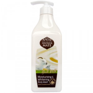 Увлажняющий гель для душа с козьим молоком Shower Mate Body Wash Moisturising & Whitening Goal Milk, KERASYS   550 г