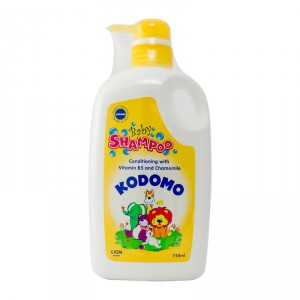 Шампунь-кондиционер для детей Kodomo Conditioning Shampoo, CJ LION  750 мл