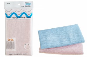 Мягкая мочалка для душа Pure Shower Towel, 28 см х 100 см, SUNGBO CLEAMY 1 шт