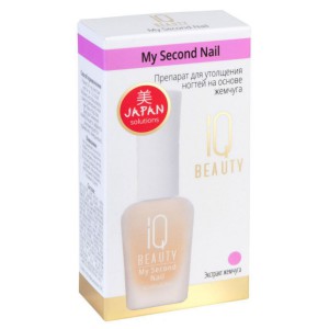 Препарат для утолщения ногтей на основе жемчуга  My Second Nail, IQ BEAUTY   12,5 мл