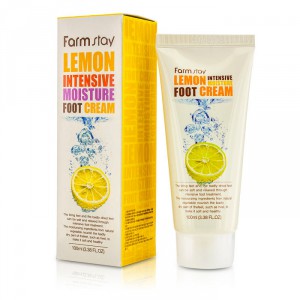 Крем для ног смягчающий с экстрактом лимона, FARMSTAY   100 мл