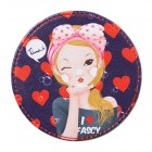 Компактное зеркало Bubble Tina Pocket Mirror, FASCY Корея 95х95 мм Компактное зеркало Bubble Tina Pocket Mirror, FASCY Корея 95х95 мм
