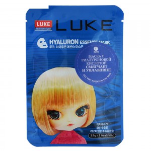 Маска с гиалуроновой кислотой Collagen Essence Mask, LUKE  21 г