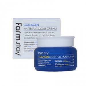 Увлажняющий крем с коллагеном Collagen Water Full Moist Cream, FARMSTAY   100 мл