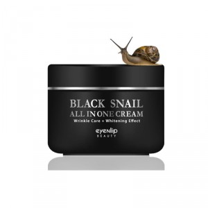 Многофункциональный крем для лица с экстрактом муцина черной улитки Black Snail All In One Cream, EYENLIP   100 мл
