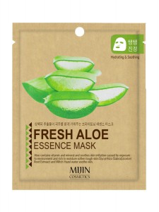 Успокаивающая тканевая маска для лица с экстрактом алоэ Fresh Aloe Essence Mask, MIJIN   25 г