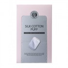 Спонжи косметические шелковые Silk Cotton Puff, THE SAEM 80 шт. Спонжи косметические шелковые Silk Cotton Puff, THE SAEM 80 шт.