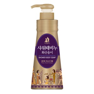 Жидкое мыло для тела Белый Мускус Shower Body Soap White Musk Perfume, MUKUNGHWA   900 мл