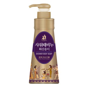 Жидкое мыло для тела Белый Мускус Shower Body Soap White Musk Perfume, MUKUNGHWA   900 мл