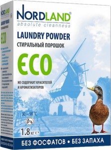 Стиральный порошок Eco, NORDLAND 1800 г