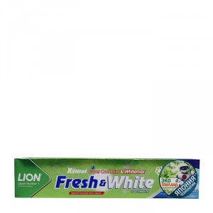 Зубная паста Мятная Свежесть Fresh & White Toothpaste Fresh Cool Mint, LION  160 мл