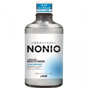 Профилактический зубной ополаскиватель Nonio (аромат трав и мяты), LION  600 мл