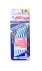 Ершики для чистки межзубных промежутков с наклонной головкой Interdental Brush, размер M, DENTALPRO Япония блистер 10 шт Ершики для чистки межзубных промежутков с наклонной головкой Interdental Brush, размер M, DENTALPRO Япония блистер 10 шт