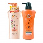 Набор: Шампунь + Кондиционер интенсивно увлажняющие, с маслом абрикоса Ichikami Moisturizing, KRACIE 480 мл/480 мл Набор: Шампунь + Кондиционер интенсивно увлажняющие, с маслом абрикоса Ichikami Moisturizing, KRACIE 480 мл/480 мл