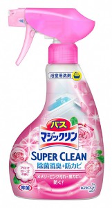 Пенящееся моющее средство для ванной комнаты Magiclean Super Clean с ароматом роз, Kao 380 мл (спрей)