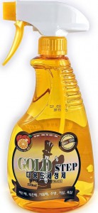 Универсальное жидкое чистящее средство для дома (с частицами золота) Gold Step Multi-Purpose Cleaner, КМРС   550 мл (спрей)