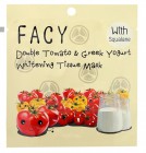 Отбеливающая тканевая маска с томатами и греческим йогуртом Tomato and Greek Yogurt Whitening Mask, FACY Таиланд 21 г Отбеливающая тканевая маска с томатами и греческим йогуртом Tomato and Greek Yogurt Whitening Mask, FACY Таиланд 21 г