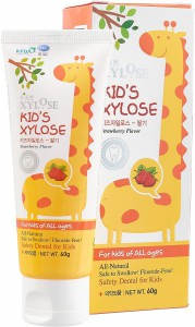 Детская зубная паста с экстрактом клубники Xylose Kids, HANIL   60 г