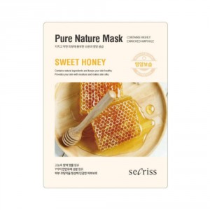 Маска для лица тканевая питательная Secriss Pure Nature Mask Pack Sweet Honey, ANSKIN   25 мл