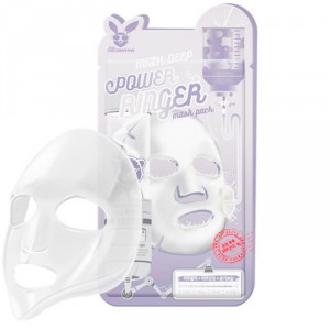 Осветляющая тканевая маска для лица с молочными протеинами Milk Deep Power Ringer Mask Pack, ELIZAVECCA   23 мл