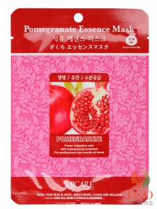 Маска для лица тканевая Гранат Pomegranate Essence Mask, MIJIN   25 г