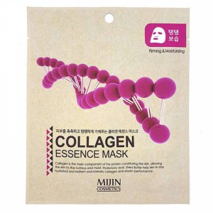 Маска для лица тканевая Коллаген Collagen Essence Mask, MIJIN   25 г