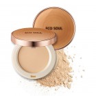 Пудра компактная Eco Soul Perfect Cover Pact, тон 21 Light Beige, THE SAEM Корея 11 г Пудра компактная Eco Soul Perfect Cover Pact, тон 21 Light Beige, THE SAEM Корея 11 г
