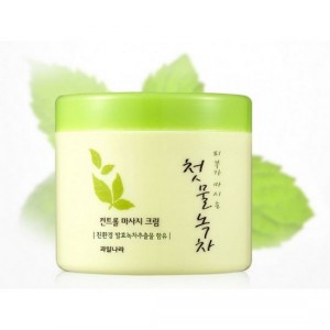 Крем массажный Green Tea Control Massage Cream, WELCOS   300 г