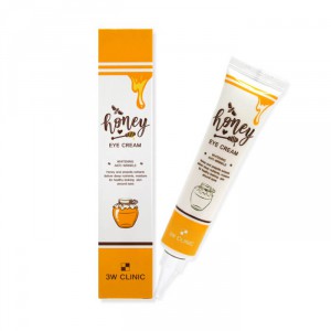 Питательный крем для век с экстрактом меда Honey Eye Cream, 3W CLINIC   40 мл