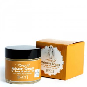 Увлажняющий крем с лошадиным маслом Horse Oil Moisture Cream, JIGOTT   70 мл