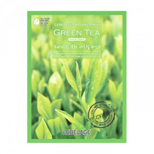 Увлажняющая тканевая маска с экстрактом зеленого чая Green Tea Natural Mask, LEBELAGE   25 г