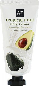 Крем для рук с авокадо и маслом ши Tropical Fruit Hand Cream Avocado, FARMSTAY   50 мл