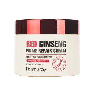 Восстанавливающий крем с экстрактом красного женьшеня Red Ginseng Prime Repair Cream, FARMSTAY   100 мл