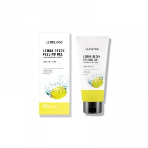 Отшелушивающий гель с экстрактом лимона Lemon Detox Peeling Gel, LEBELAGE   180 мл