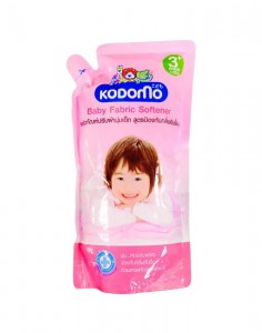 Кондиционер для белья для детских вещей Kodomo, LION  600 мл (запасная упаковка)