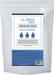 Альгинатная маска с мятой для уставшей кожи Cooling & Soothing Modeling Mask, LA MISO   1000 г