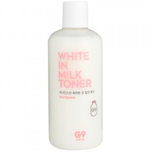Тонер для лица White In Milk Toner G9SKIN  , 50 мл (пробник)