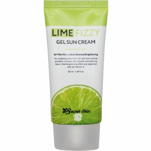 Крем солнцезащитный SPF 50/PA+++ Lime Fizzy Gel Sun Cream SECRETSKIN, 50 мл