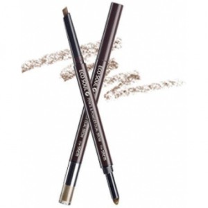 Карандаш-пудра для бровей Eco Soul Pencil & Powder Dual Brow 04 Medium Brown SAEM